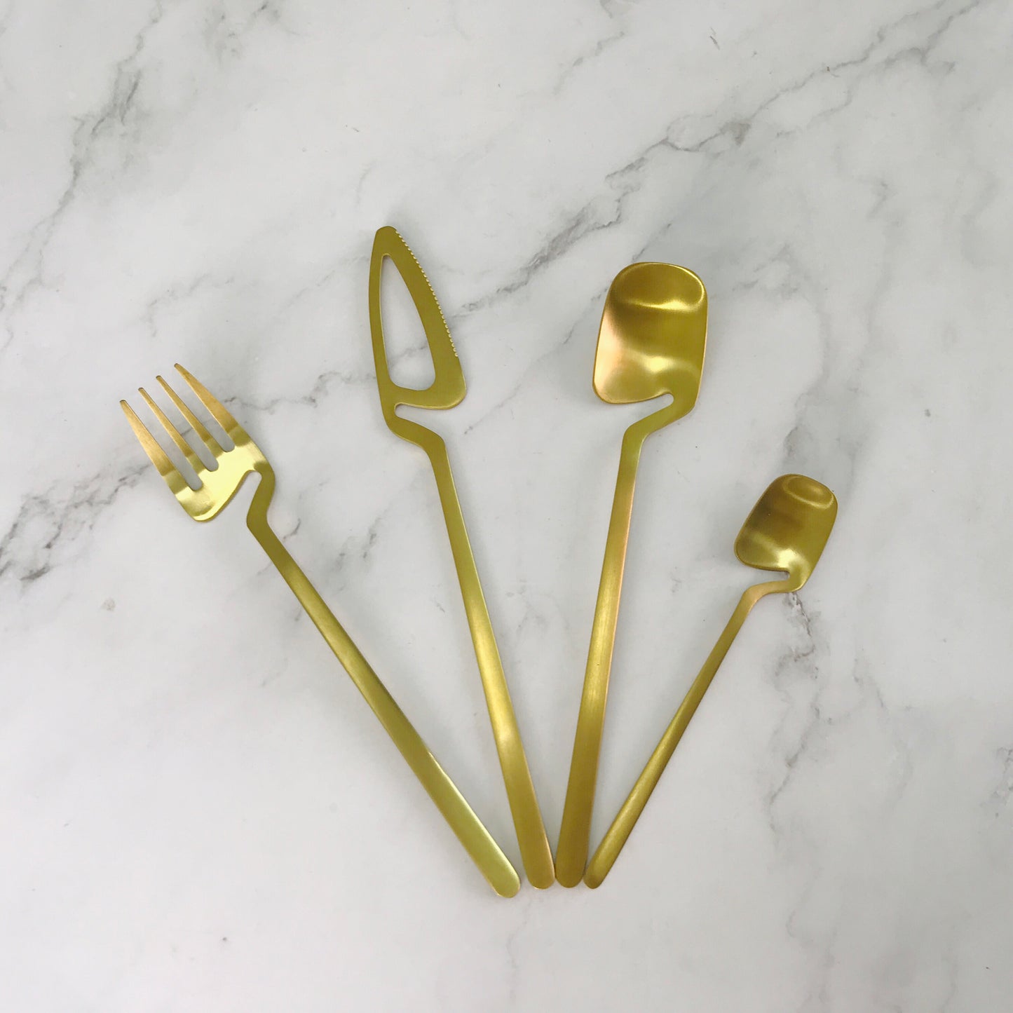 Future type Flatware matte polish