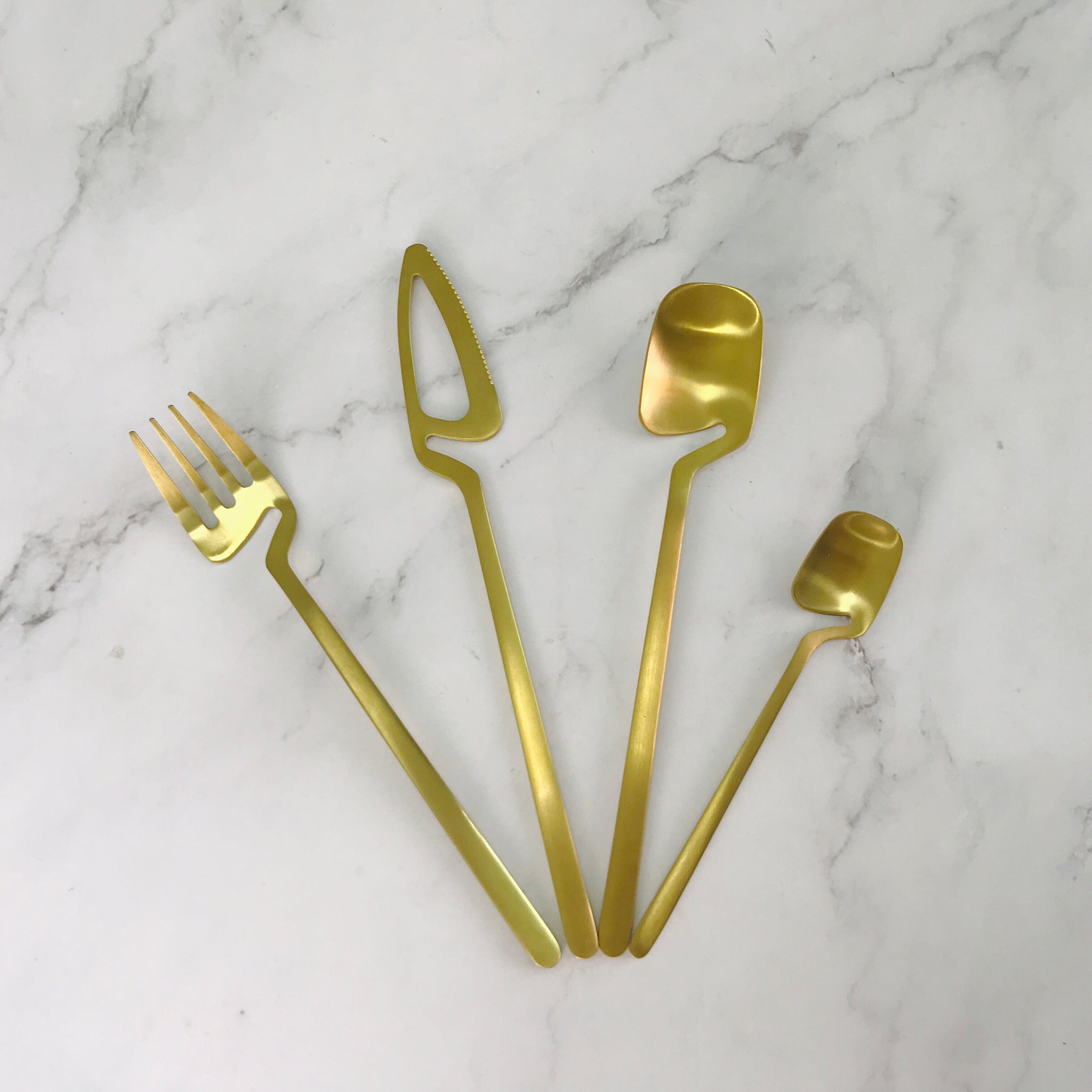 Future type Flatware matte polish