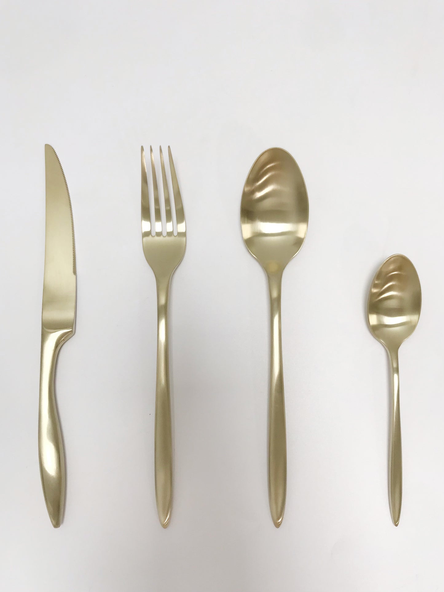 Elegant 4-piece Matte Flatware set