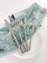 18/10 Mirror polish silver cutlery set
