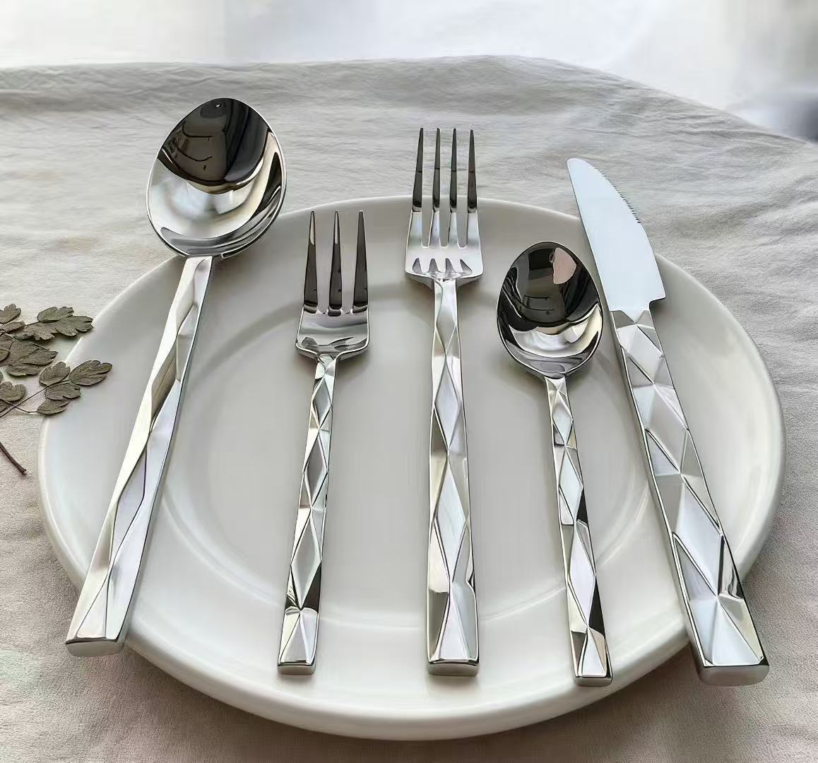 Diamond Stainless steel cutlery