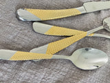 High quality Cutlery with real gold handle