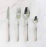 Food-grade cutlery with slim waist design