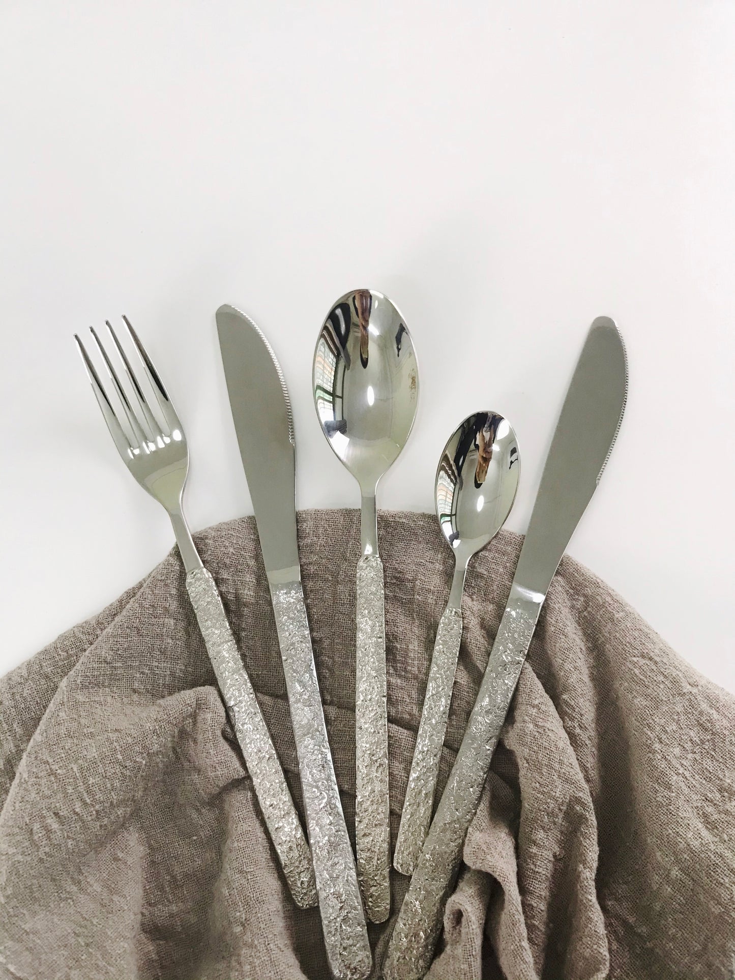 18/8   Flatware with beautiful texture