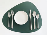 5 piece matte finish flatware set