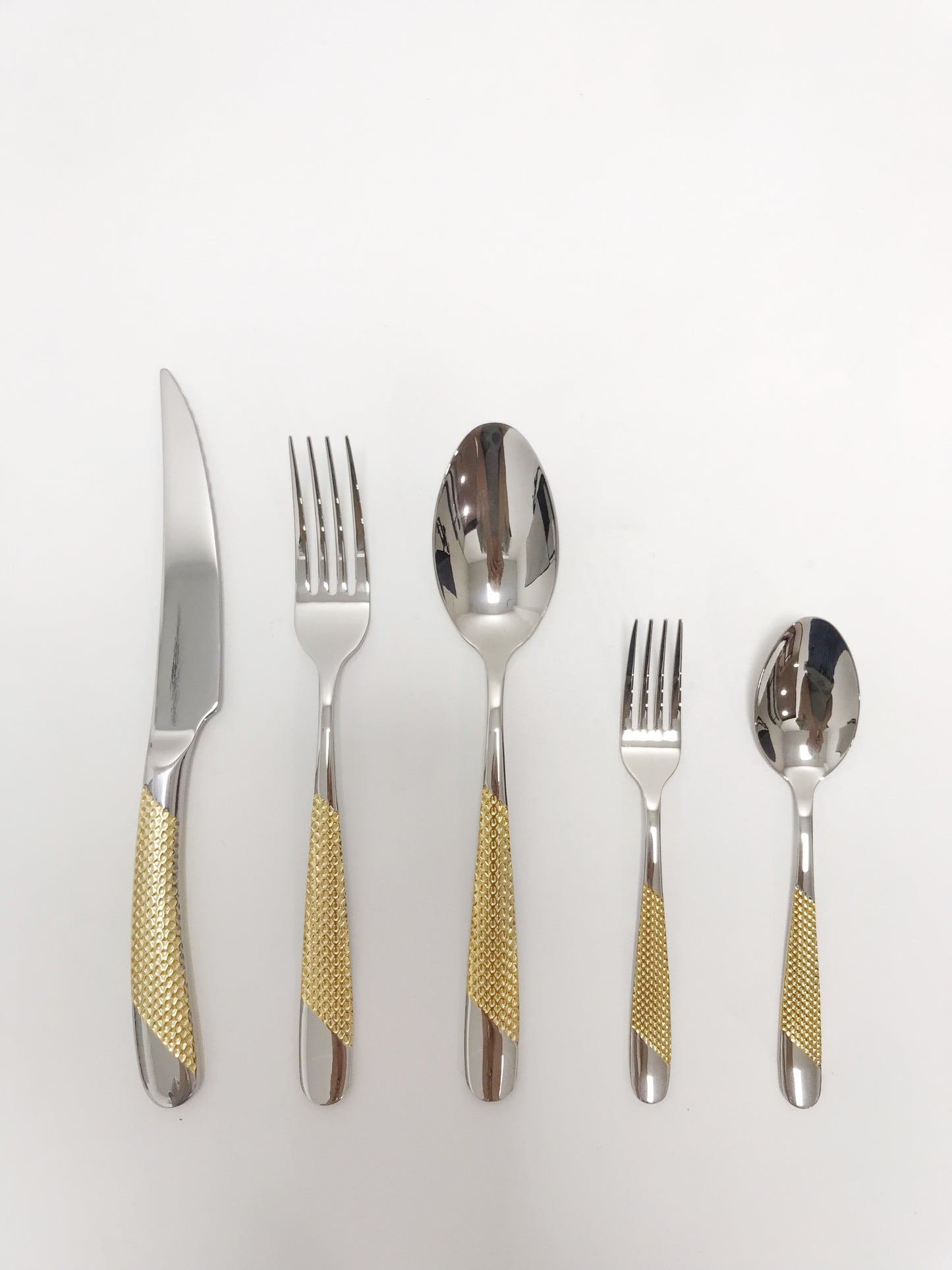 High quality Cutlery with real gold handle
