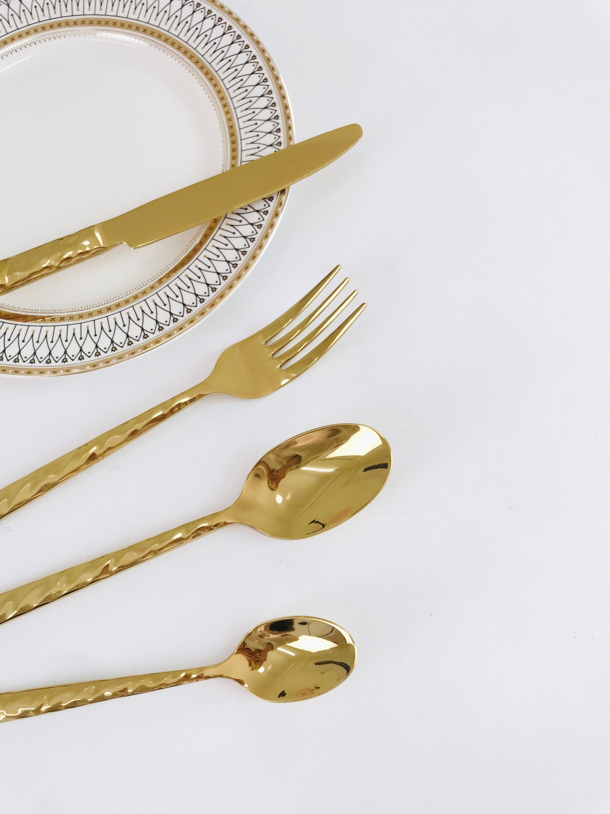 Water ripple handle Flatware