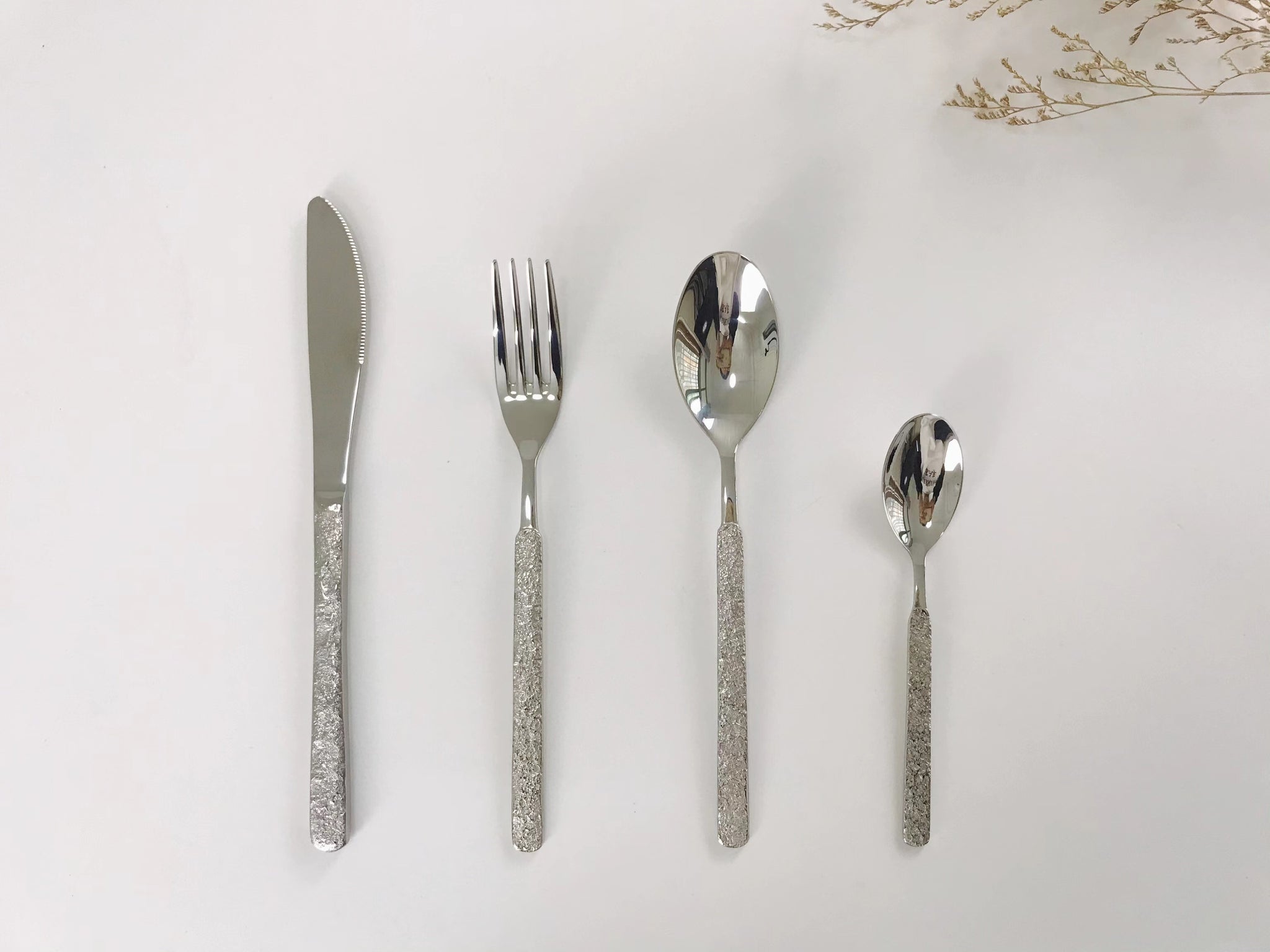 18/8   Flatware with beautiful texture