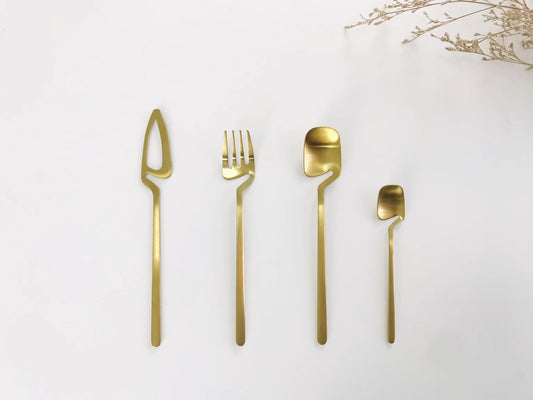 Future type Flatware matte polish