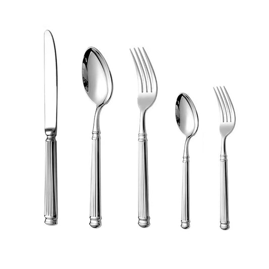 Roma Series 21 items Stainless Steel Elegant Cutlery Set 18/10