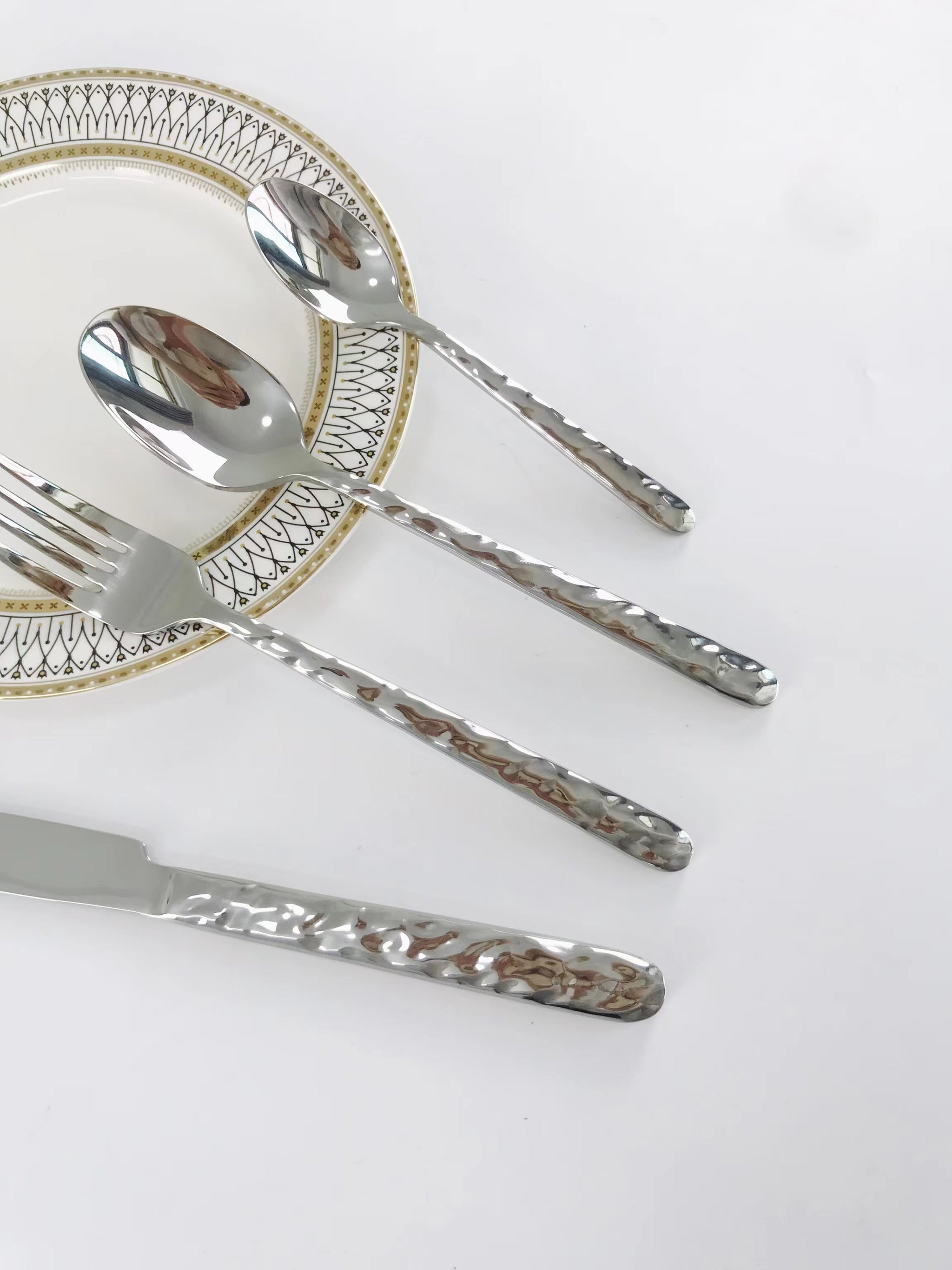 18/10 Mirror polish silver cutlery set