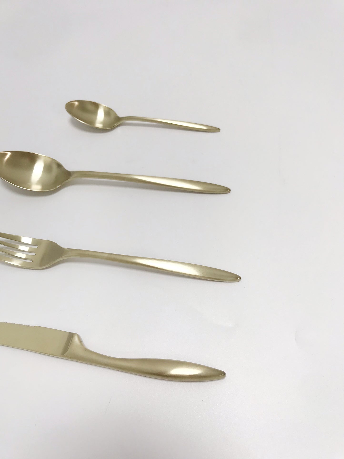 Elegant 4-piece Matte Flatware set