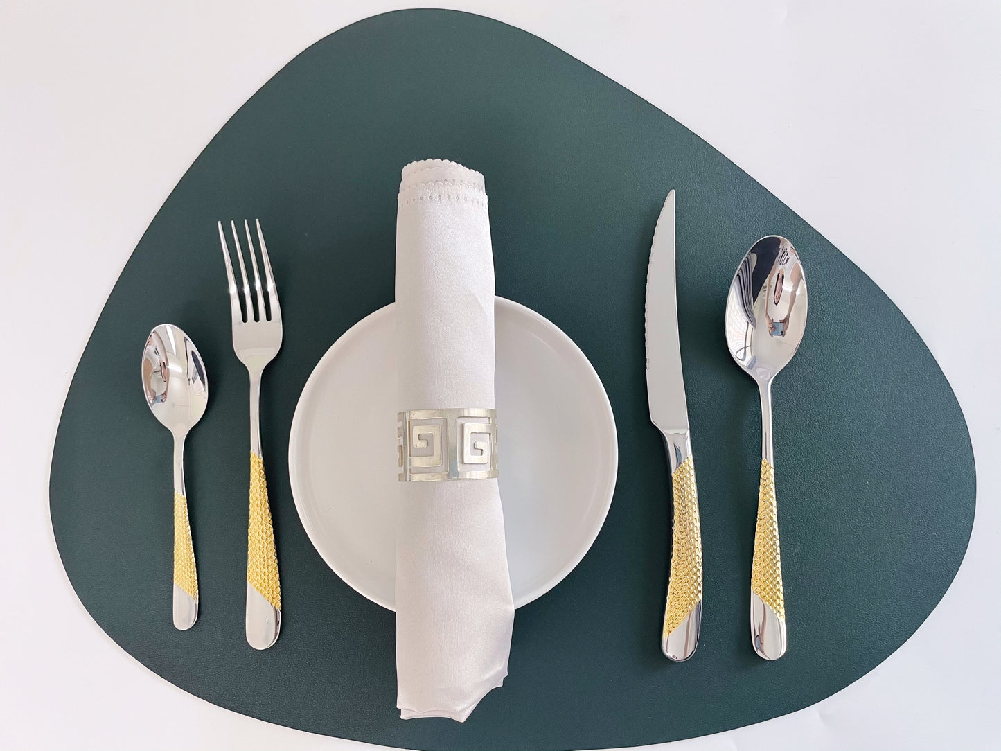High quality Cutlery with real gold handle