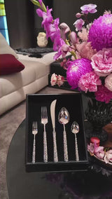 Grazia Stainless steel cutlery- Ripple design